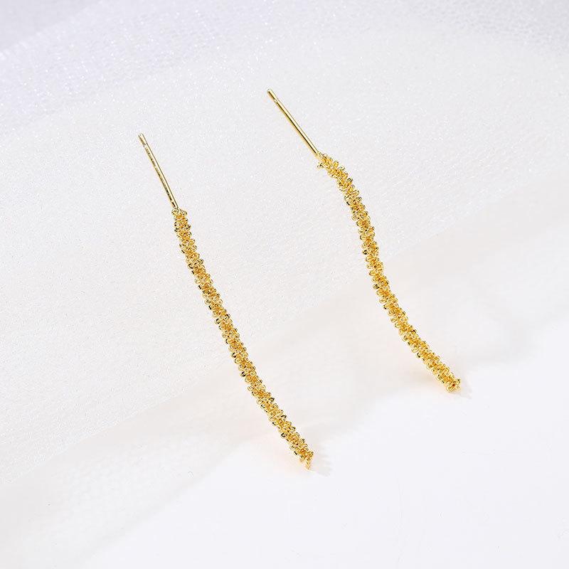 Fashion Trend Temperament Hemp Rope Cauliflower Chain Earline Women's Earrings