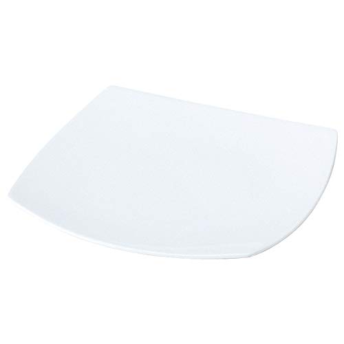 NARUMI Styles Dinnerware Set, White, Simple Square, 6-Piece Set for 2, Microwave and Dishwasher Safe, Gift Boxed, 50481-23210