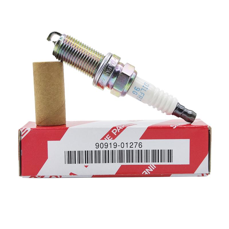 4PCS 90919-01276 DILFR7K9G Dual Iridium Spark Plug For Lexus GS300 GS200t Turbo IS200t RC300 RC200t NX300 IS300 9091901276