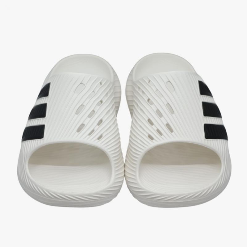 Adidas Unisex Pure Chill Slide Black White Khaki