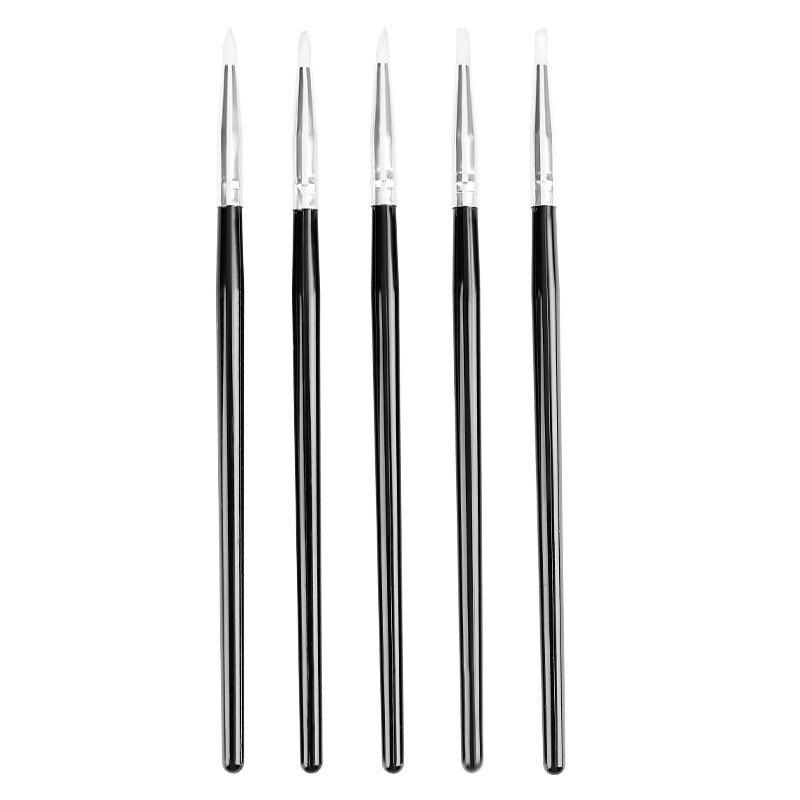 5-Piece Silicone Clay Sculpting Eraser Pen Set, Small Size
