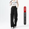 Overalls Women's Spring Thin Parachute Pants Small High Waist Wide Leg Casual Quick-Drying Sports Fitness Pants