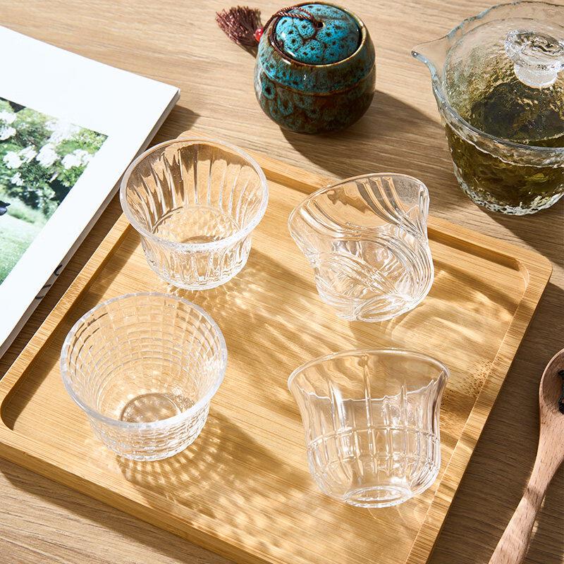 ZISIZ Japanese Style Heat-Resistant Glass Small Teacup