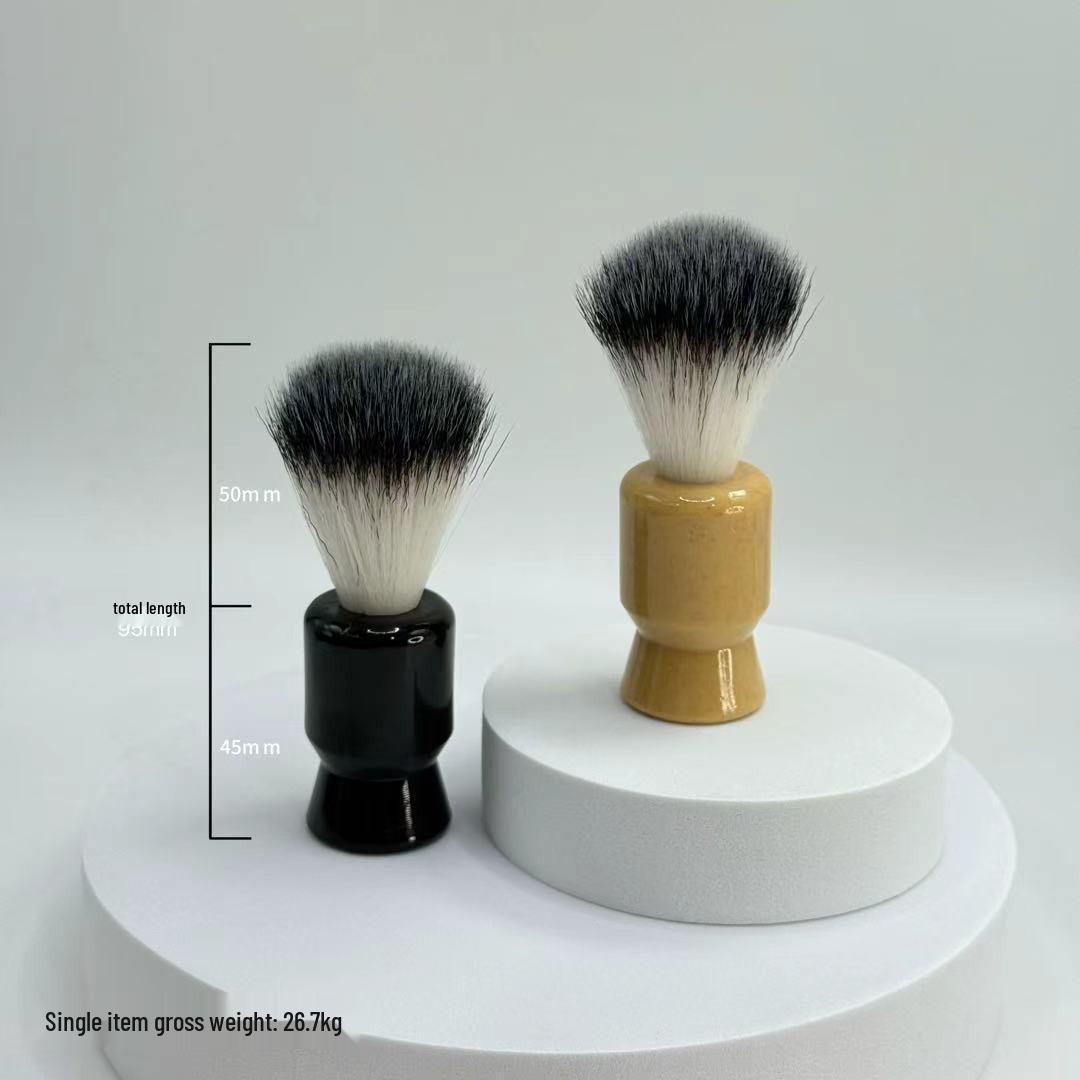 

Чоловіча піна для бороди з м’якою щетиною та щітка для гоління