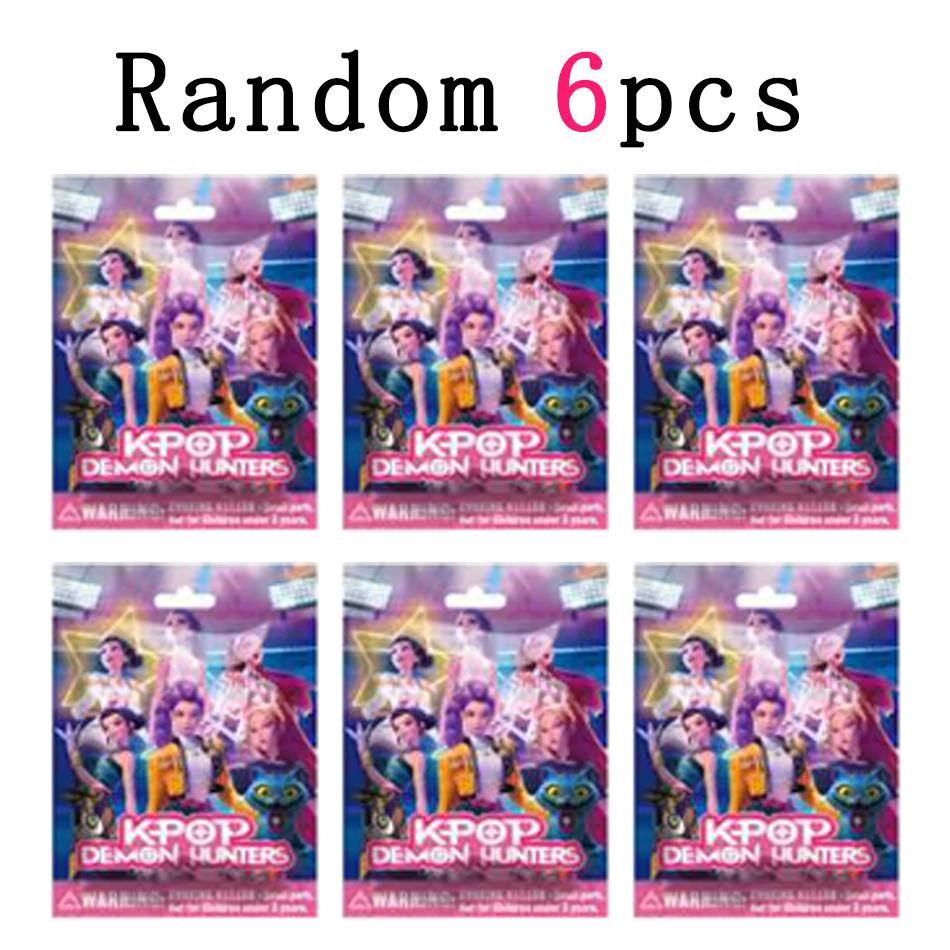 Kpop Dämonenjäger Anime Figur Spielzeug Niedlich PVC Überraschungsbox Gelenke Actionfigur Modell Puppen Kinder Geburtstagsdekoration Spielzeug Geschenke