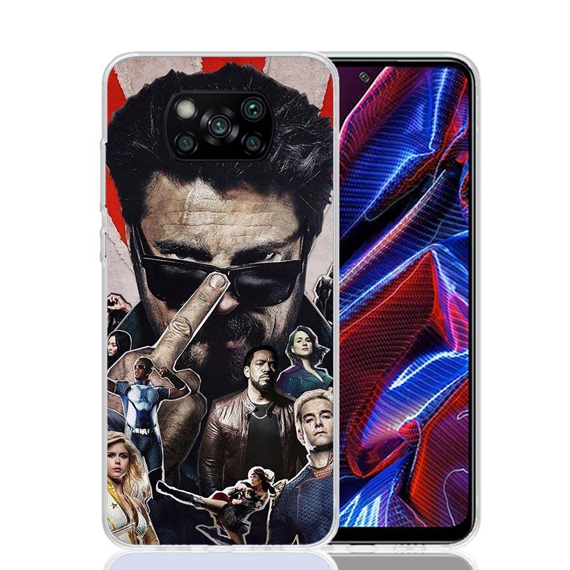 The Boys Homelander TV Case Phone Cover for Xiaomi Redmi Note 10 9 9S 8 8T 7 5 Pro Mi 12T 11T 10T 9T 12 11 Lite A3 A2 Trend Fund