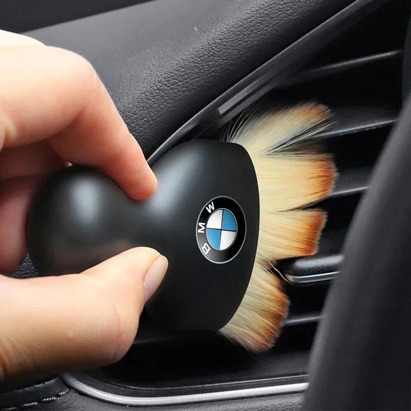 For BMW New Car Interior Dusting Brush Air Vent Cleaning Brush For BMW E34 E36 E60 E90 E46 E39 E70 F10 F20 F30 X5 X6 X1 M3 M5 M6