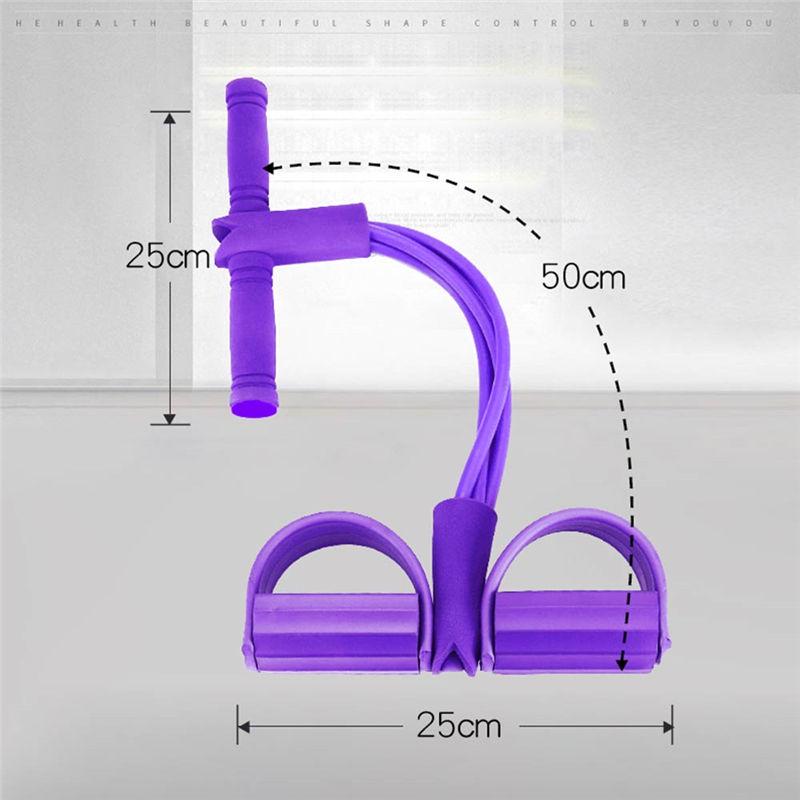 thumbnail image 2 of Sit Up Belt Pedal Tensioner, Tension Rope Pull Up Pilate Foot 2 of 12
