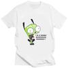 Invader Zim Graphic Tshirt Kawaii Zim Image Men Women Retro Shir Fashion Tee Cute Print Cartoon T Shirt Creativity Shortsleev
