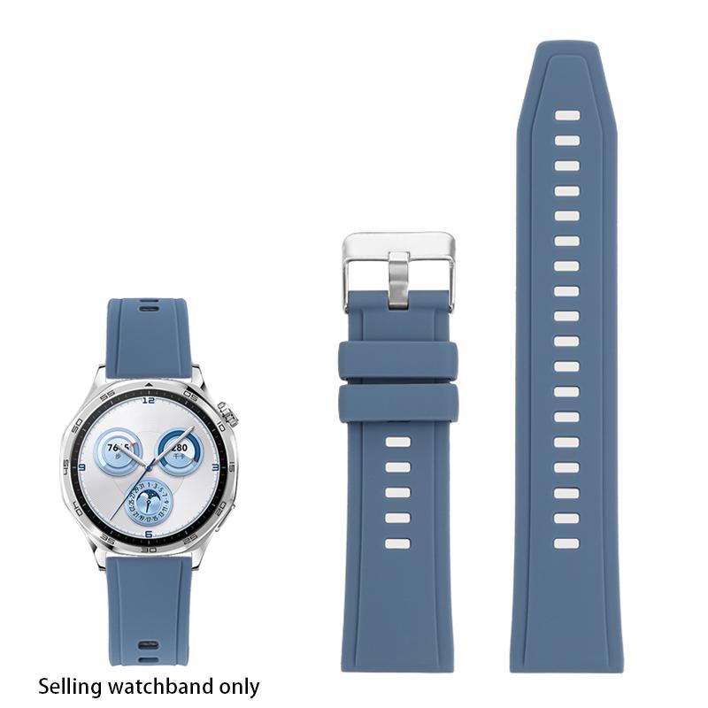 22mm Watch Strap For Huawei Watch Gt 2/2e/3 Pro Silicone Smartwatch Belt Bracelet Samsung Galaxy Watch 3/45mm/46mm S3 Band