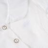 Doll Face Academy Short Sleeve Sheer Top with Pearl Buttons and Slim Fit