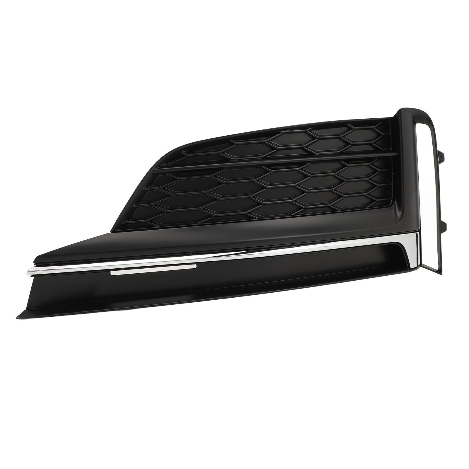 Front Bumper Fog Light Cover Grille Trim 8W6807681F Side Outer Bezel Grill Cover for S5 A5 2018 to 2019