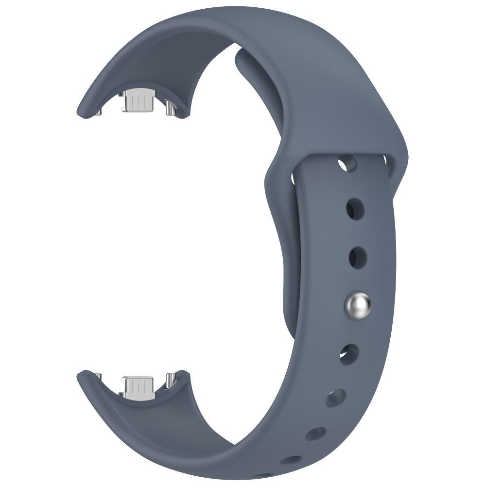 Replacement Silicone Strap for Xiaomi Band 10 9 8 with Solid Color Reverse Buckle Durable Comfortable Fitness Tracker Accessory