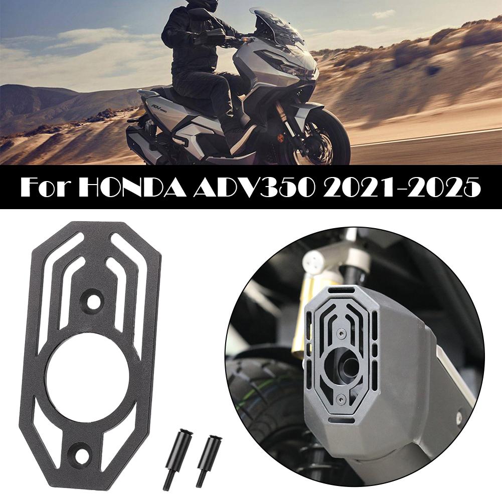 Exhaust Pipe Tail End Decorative Cover For Adv350 2025 - 2025 Cnc Aluminum Shock-absorbing Guard Accessory L2b4