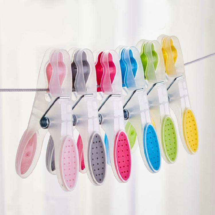 30x/Set Laundry Clothes Pins Clothespins Clip Clothes Pegs Food Package Clip