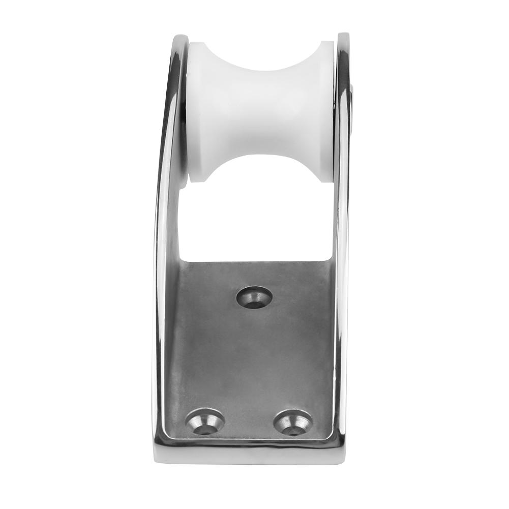 Bow Anchor Roller Bracket Rubber Roller 316 Stainless Steel for Fixed Anchor