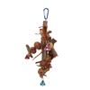 Parrot Chewing String Safe Healthy Hanging Bird Bite Toy with Bell and Hook for Birds Parrots
