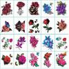 20 Blatt Wasserdichte Temporäre Blumen Schmetterling Tattoo Aufkleber Frauen Kunst Sexy Abnehmbare Männer Körperaufkleber Langlebig