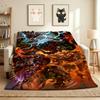 Warcraft World Flannel Blanket Throw Blanket Soft Warm Sofa Bed Camping Car Home Decor Unique Christmas Gift C9302593
