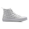 Li Ning Slip Resistant, Abrasion Resistant, Lightweight High Top Canvas Shoes Women's White Yellow AGCP338-4
