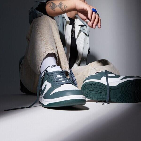 Sneakers Nike Dunk Low Retro White/white/vintage Green