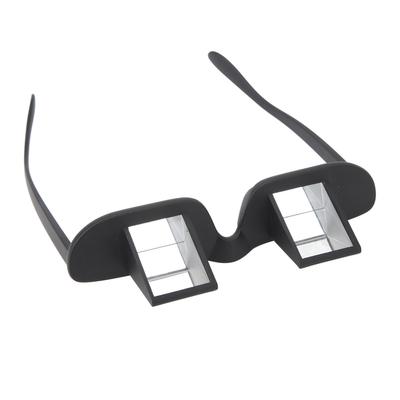 Bed Prism Spectacles Horizontal Mirror Lazy Readers Glasses 90 Degree Prism Glasses for Laying Down Reading Watching TV