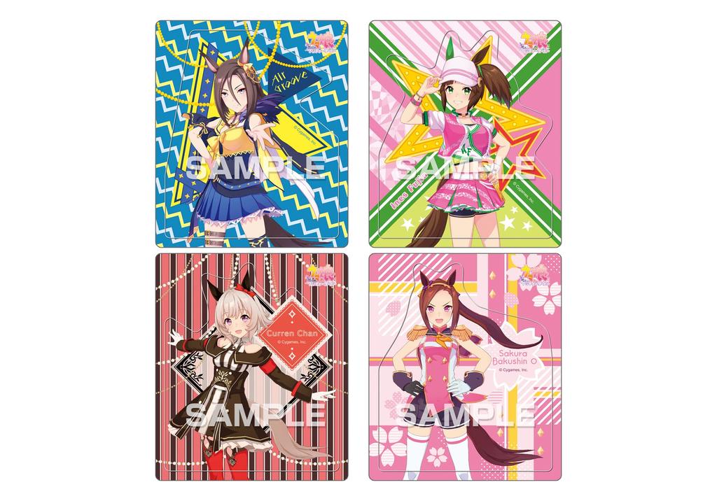 Ensky Uma Musume Pretty Derby Magnet Collection Gum 2 (14 pieces)