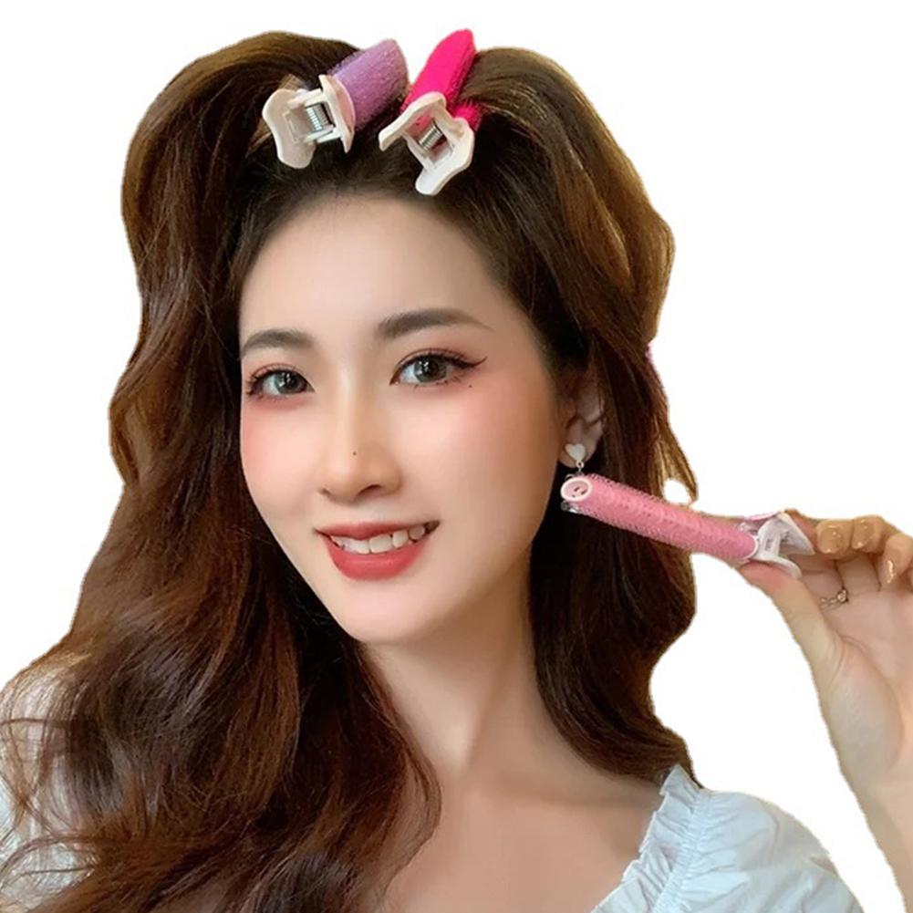 5pcs Natural Hair Root Fluffy Clips Hairpin Curly Hair Rollers Culers Bangs Hair Styling Hairs Lazy Styling Hair Accessories