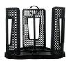360º Rotating Cup Holder Space Saving Good Ventilation Plastic Coffee Cup Lid Storage Dispenser with 3 Compartments for