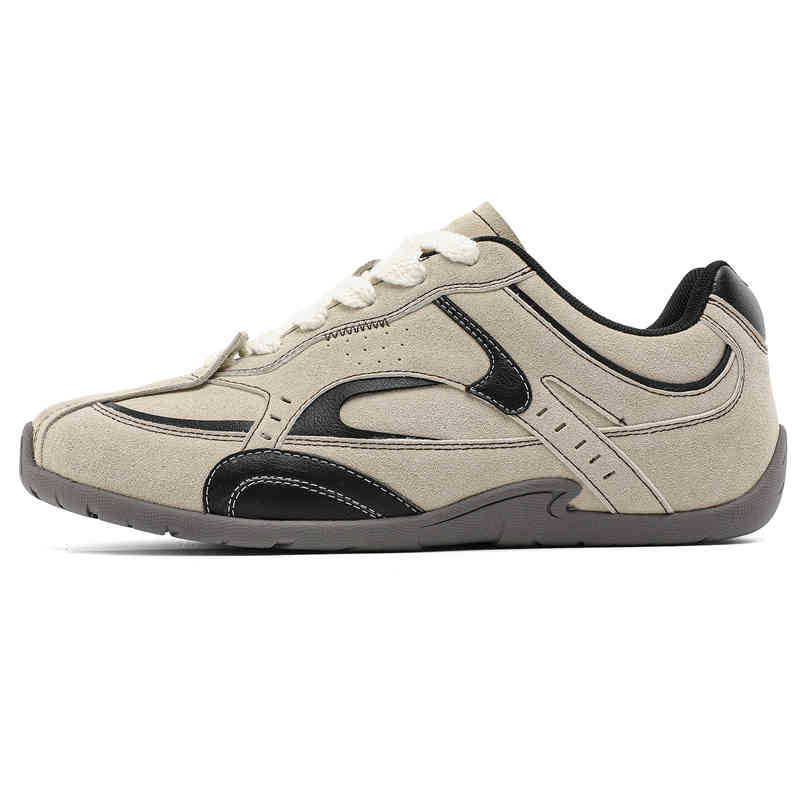 Scarpe da corsa americane retrò primavera ed estate nuove scarpe sportive per l'allenamento morale abbinamento di colori morbide e comode traspiranti scarpe da plancia