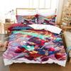 3D New Anime Game Mega Man Zero Bedding Set Printed Bed Set With Pillowcase Bed Duvet Cover Single Double Queen Super King Size