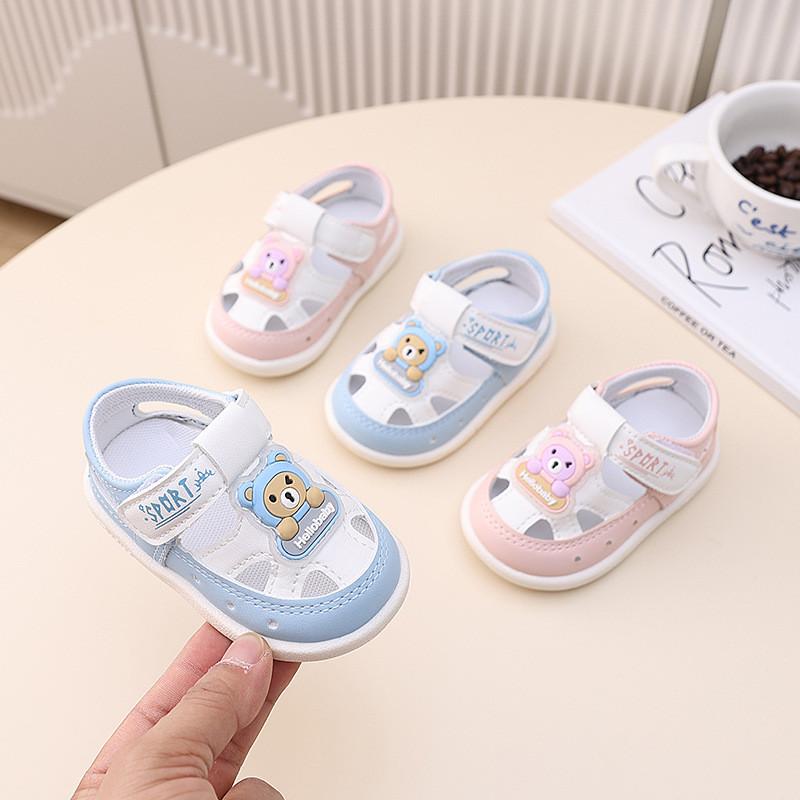 Baby Toddler Summer Sandals With Soft Sole And Breathable Cutouts For Newborns And Kids