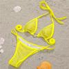 Sexy Bandage Bikini Diamond Women's Swimsuit Popular Split Swimwear