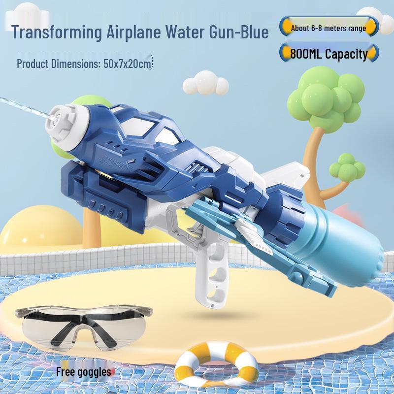 Extra Large High-Pressure Water Gun for Kids - Pull-Type, Large Capacity, Perfect for Water Fights