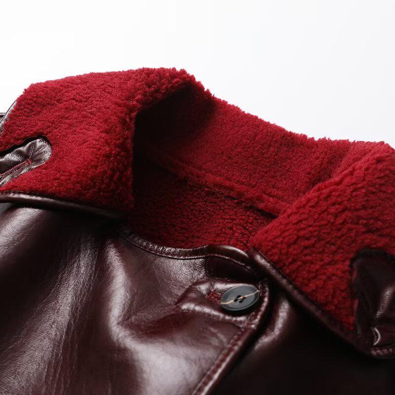 2024 Winter Women's Fashion Double-Sided Lapel Jacket - European & American Style