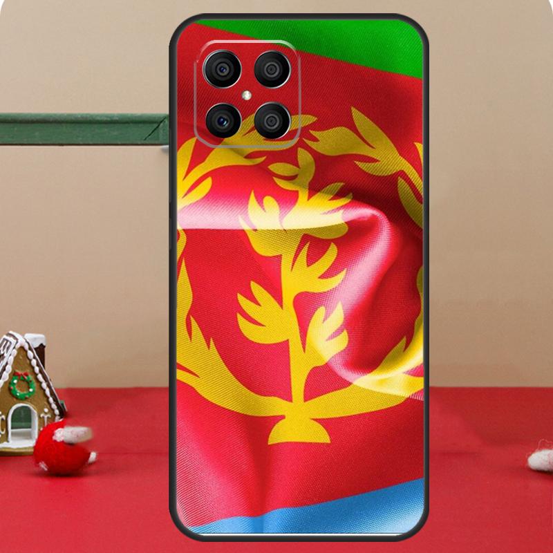 Eritrea Flag Case For Honor Magic 8 Pro 6 7 Lite Honor 400 200 50 70 X8c X8b X9a X9b X9c X9d Win RT Coque