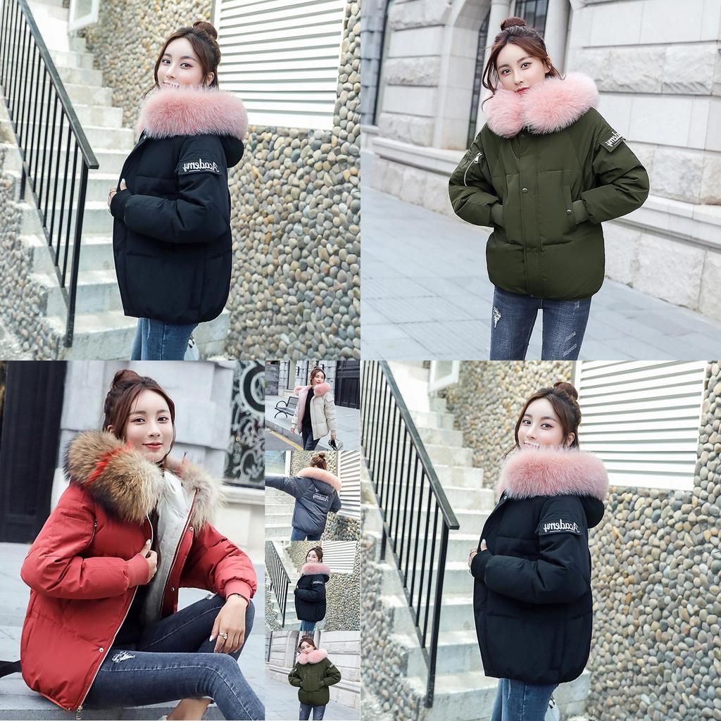 Premium Women's Short And Thick Down Cotton Winter Coat For Stylish Comfort