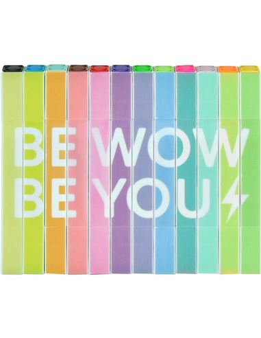 Zestaw markerów podwójnych mix kolorów Wow Generation 12 sztuk