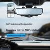 Universal Car Rearview Mirror Phone Holder & Dash Cam Mount - Clip-on Extended Version