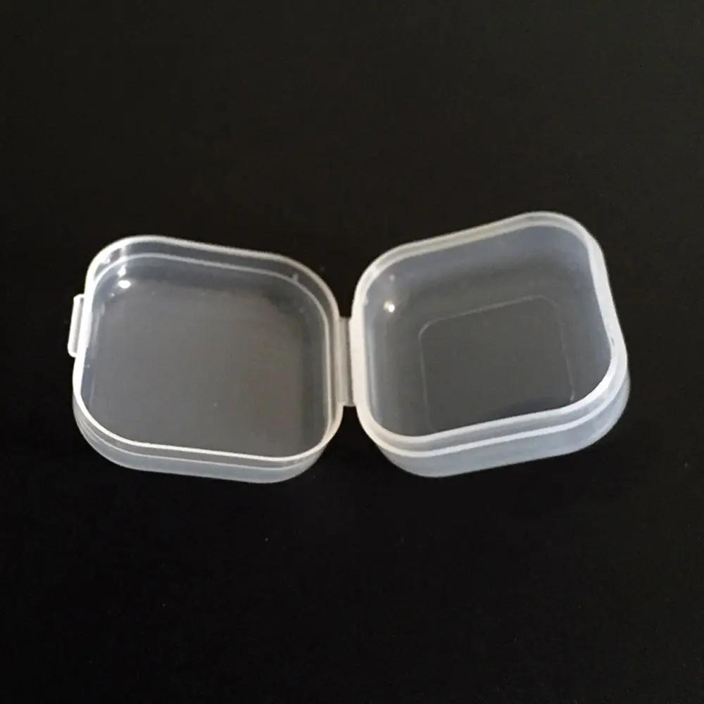 1pc Small Plastic Home Items Sundries Organizer Case Transparent Storage Box Jewelry Beads Container Fishing Tools Storage Box