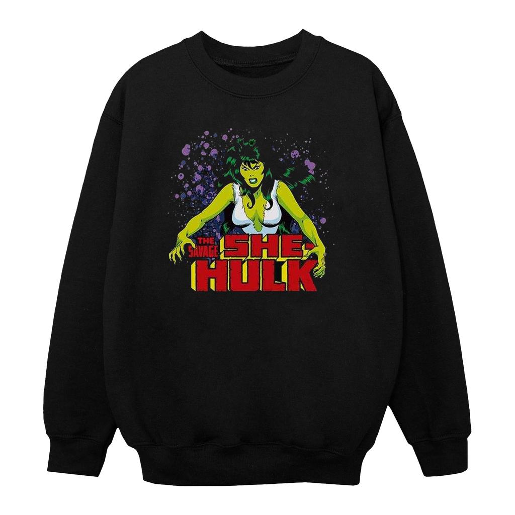 Marvel Mens The Savage She-Hulk Sweatshirt