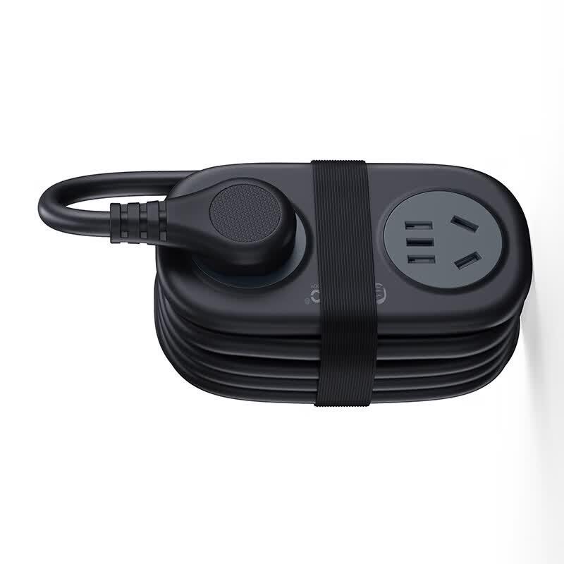 ORICO Portable Travel Power Strip with USB and Winding Storage CN plug (adapter included)
