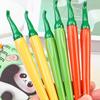 Stylos Gel Simulation Piment de Cayenne 3pcs 5pcs Encre Longue Durée Design Créatif Fournitures Scolaires et de Bureau