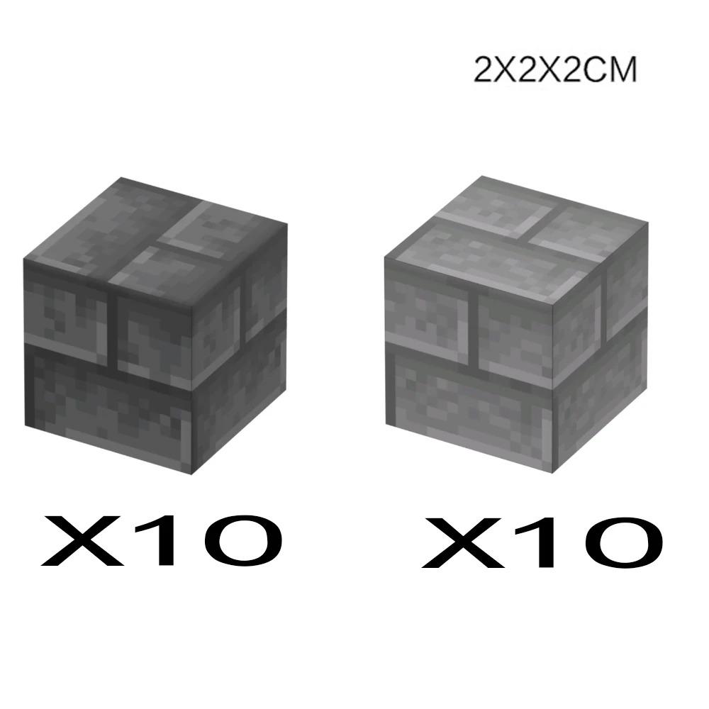 Animal Wheat Block Scene Building Mine World Magnetic Base Plate Magnetic Building Block Toys Children's Toys Gift DIY 2CM X045