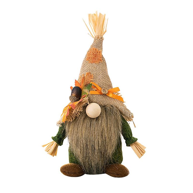 Autumn Gnomes Thanksgiving Decoration Fall Plush Elf Dwarfs Dolls Halloween Gnome Dolls Thanksgiving Day Gift Xmas Gifts