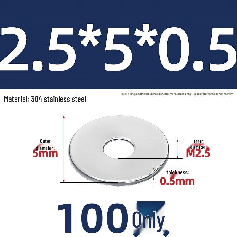 304 Stainless Steel Flat Washers