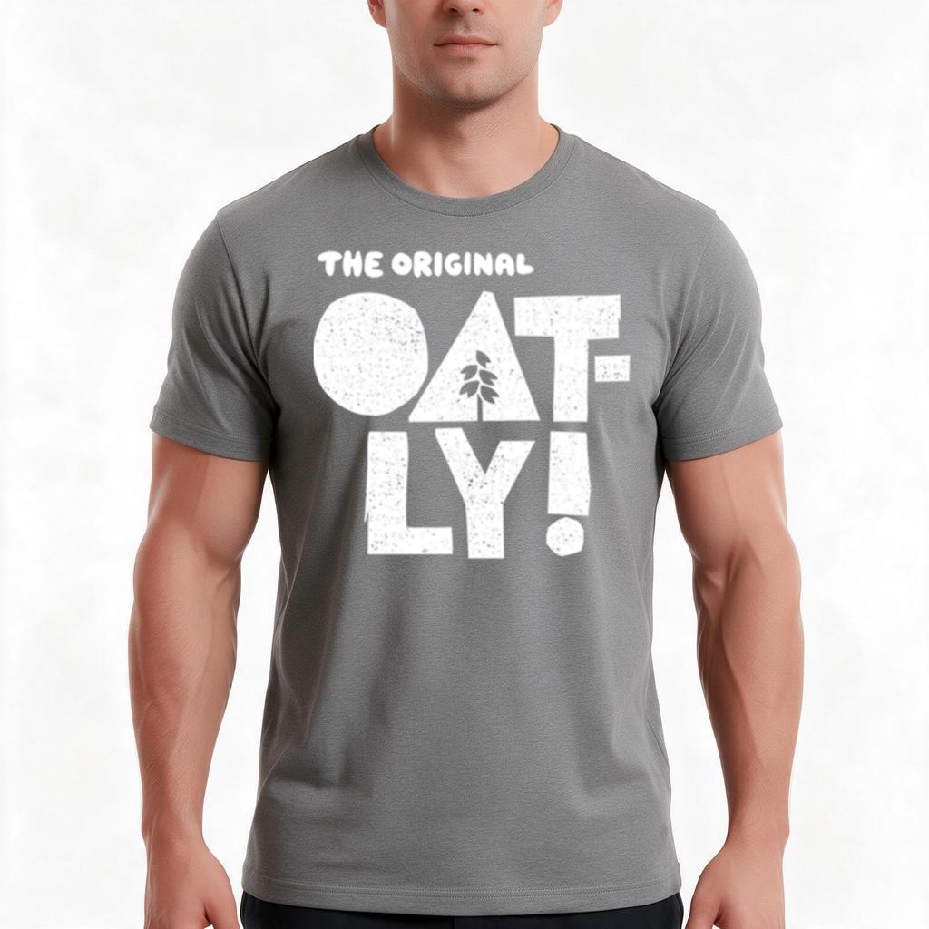 Oatly Fan Art Merch Tshirt Summer Casual Cotton Tee Oversized Streetwear Tops Vintage Graphic Print Unisex Unisex Unisex