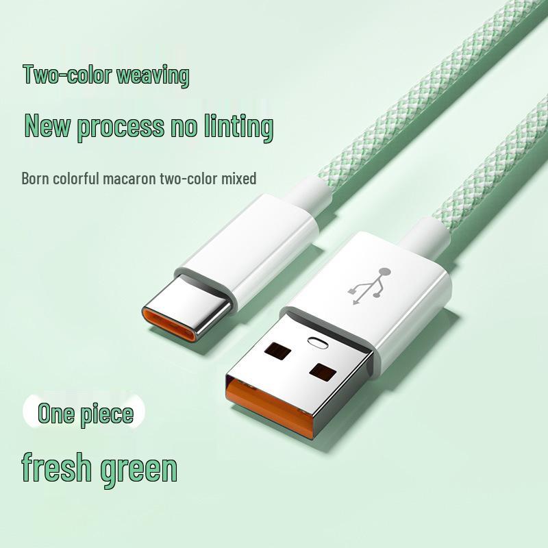 66W Super Fast Charge 5A Type-C Cable for Apple, Huawei, Xiaomi P40/P30/Mate30 PD Charging