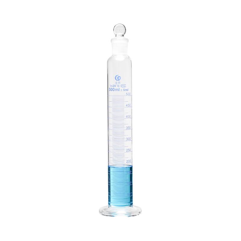 Leigu ZHY High Borosilicate Glass Measuring Cylinder with Stopper