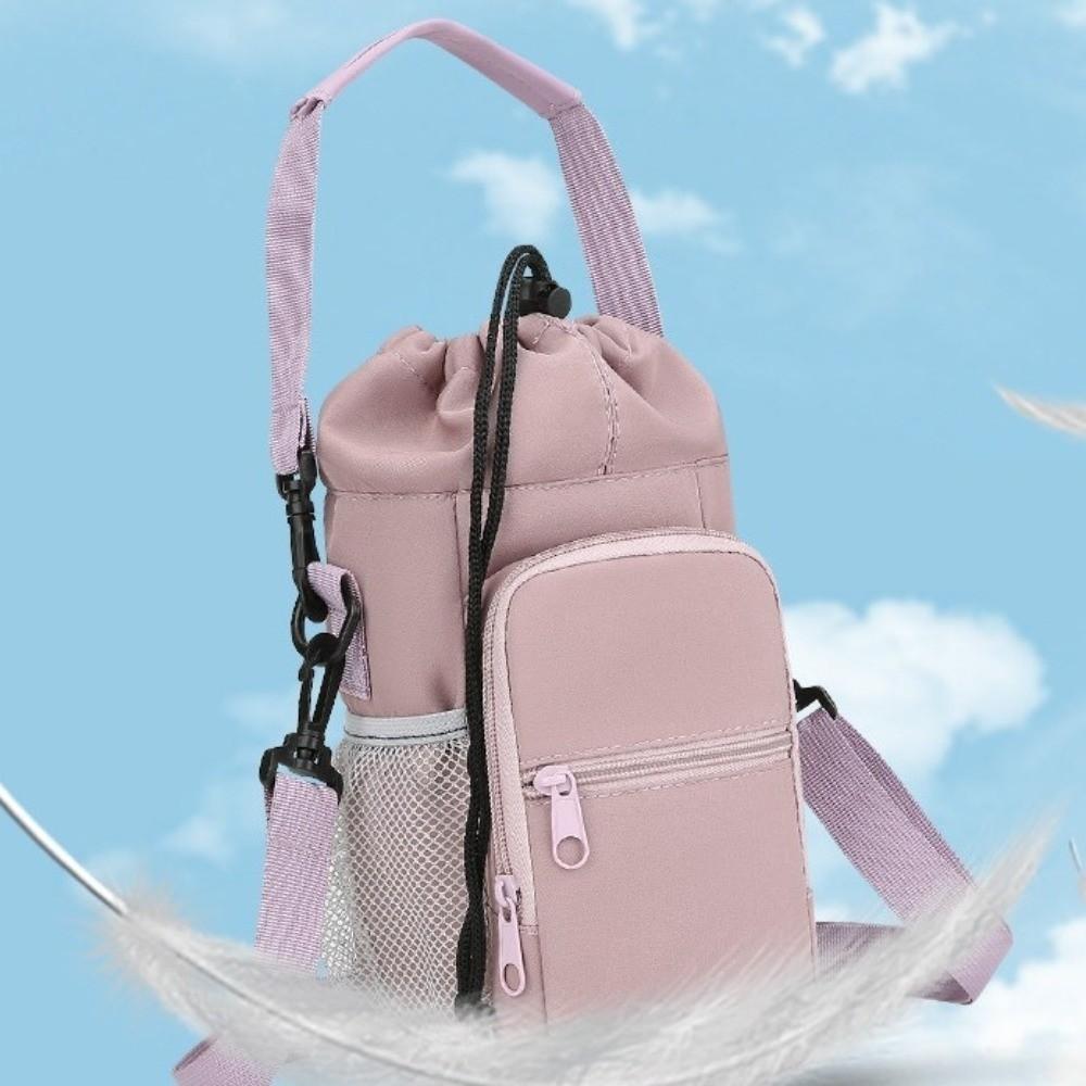 Hands-Free Portable Water Bottle Bag Universal Insulated Cup Protective Cover  Travel